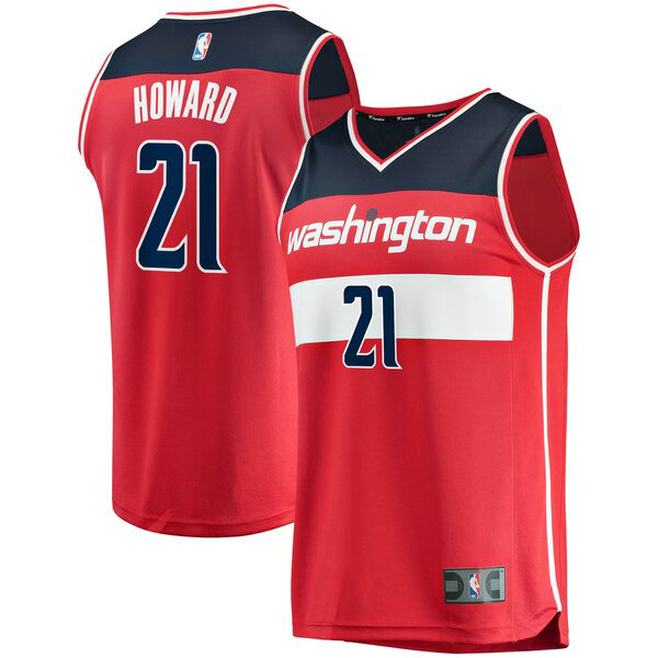Maillot Washington Wizards Homme Dwight Howard 21 Icon Edition Rouge